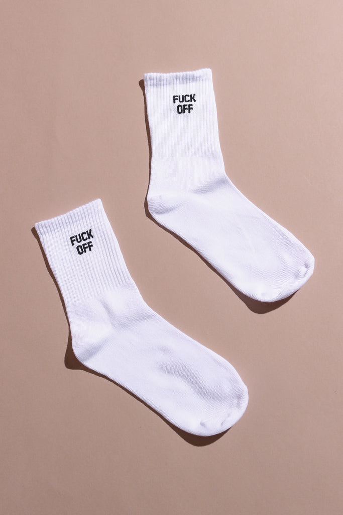 Eff Off Crew Socks