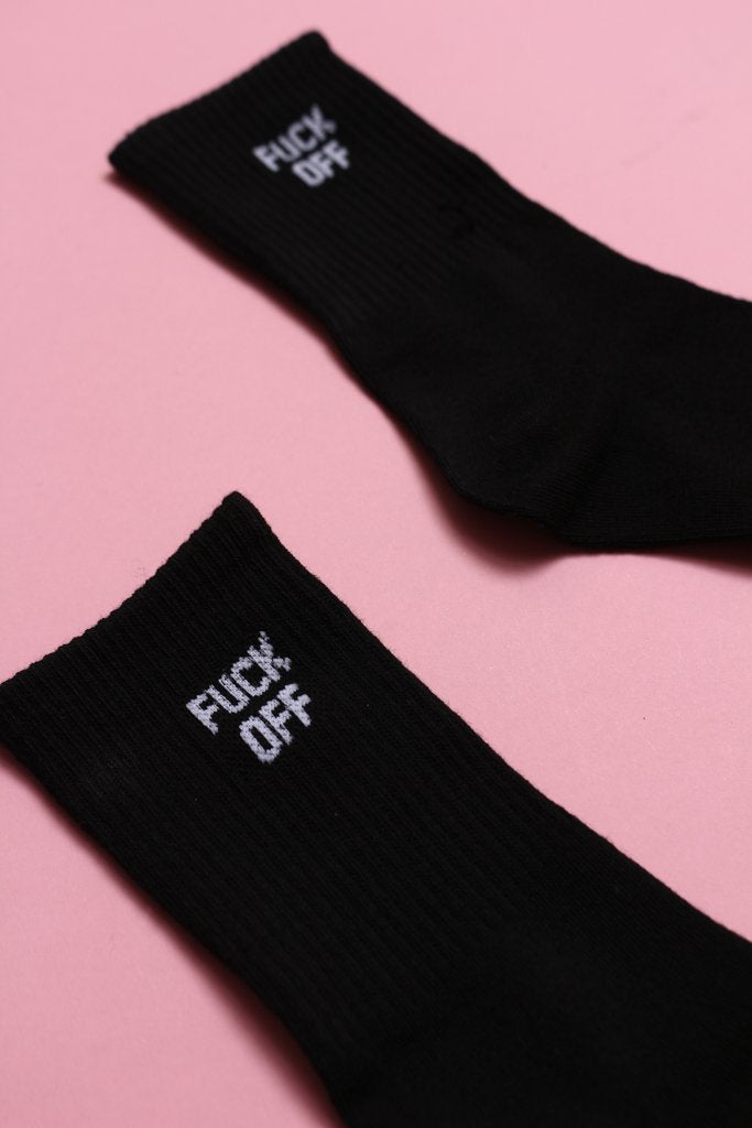Eff Off Crew Socks